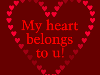 Send Free Love Greeting Card - My Heart Belongs To You 